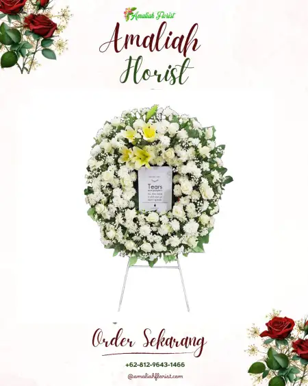 Krans Bunga Duka Karang Taliwang